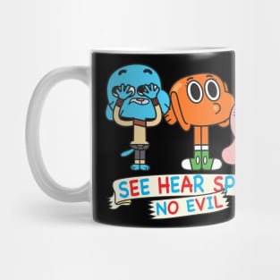 Gumball Darwin Anais No Evil Mug